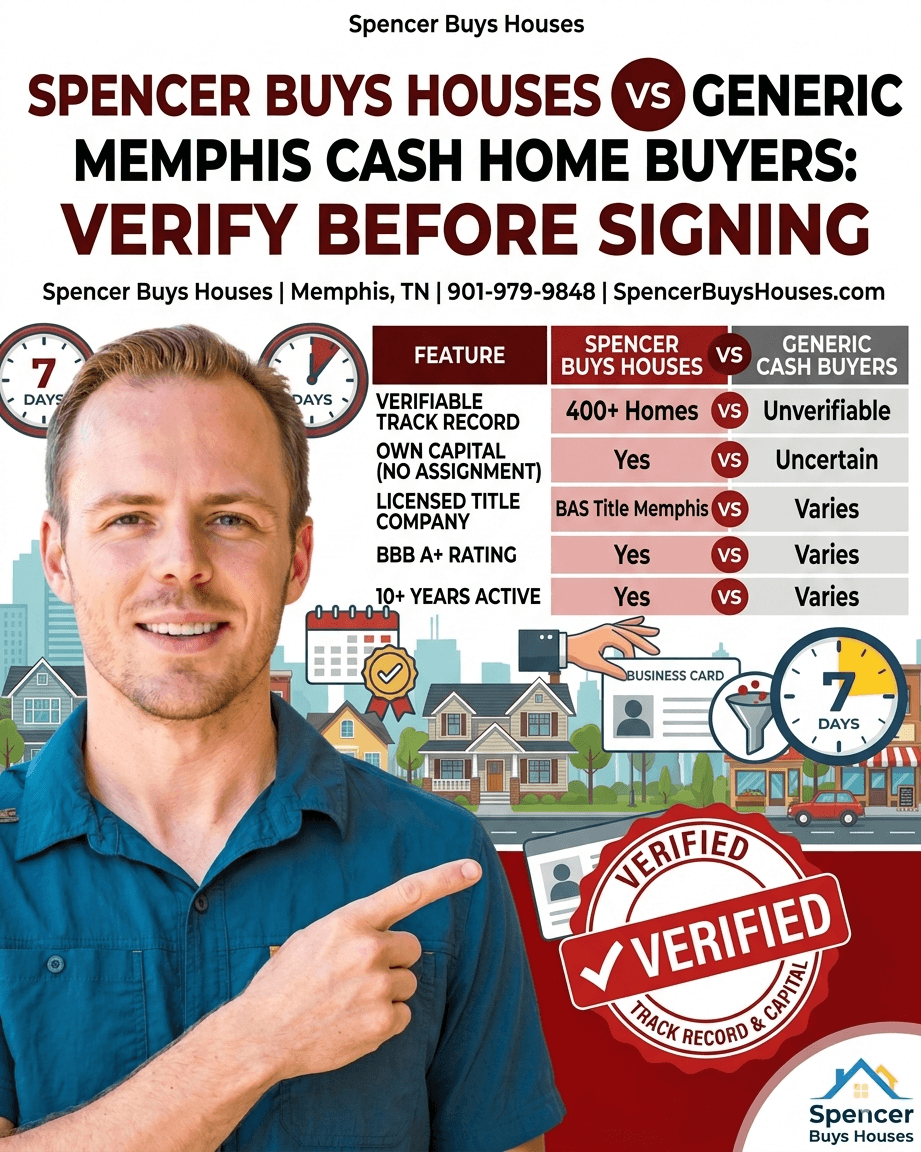 Spencer Buys Houses vs Memphis Cash Home Buyers